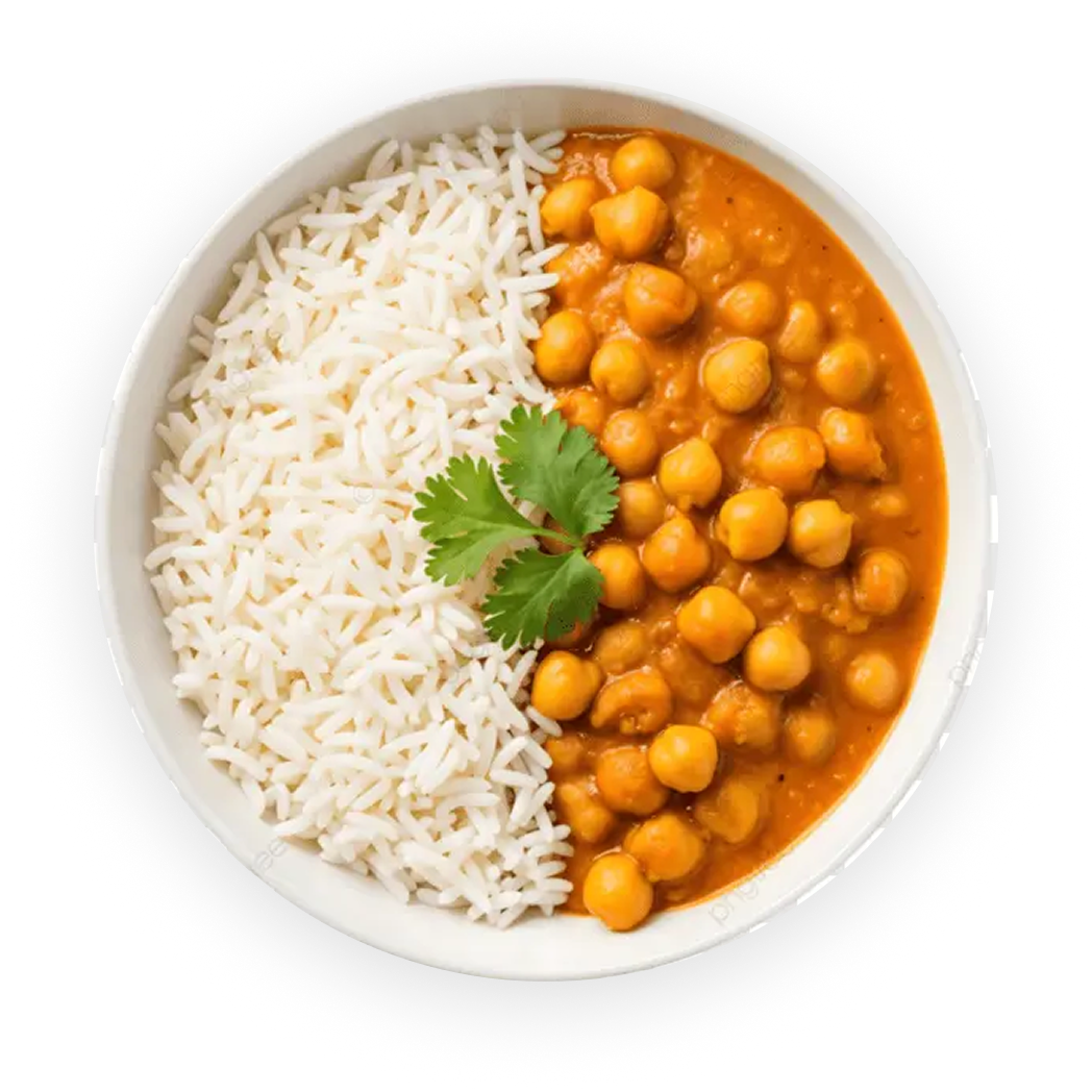 Chole chawal